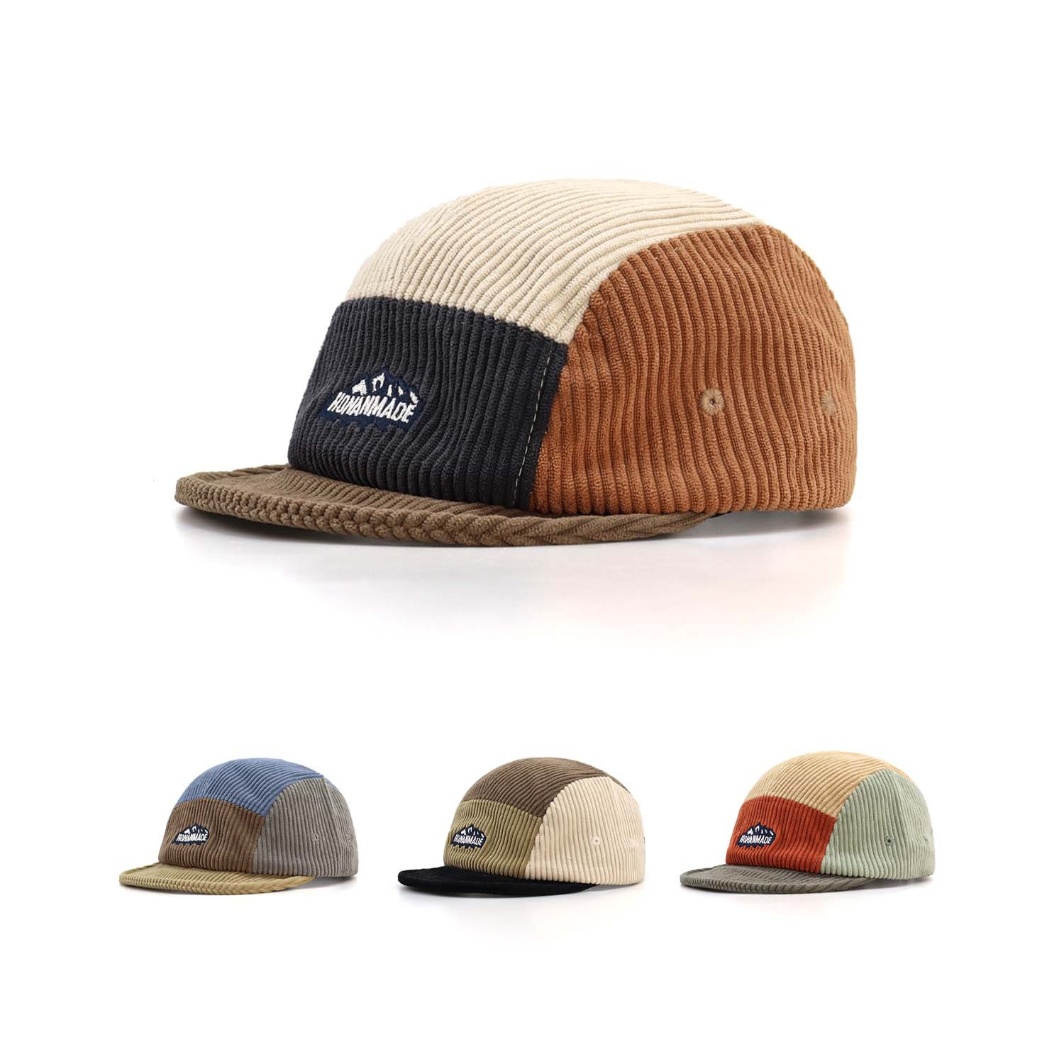 Corduroy Cap 5 Panel - Nouvelle casquette 5 panneaux en velours