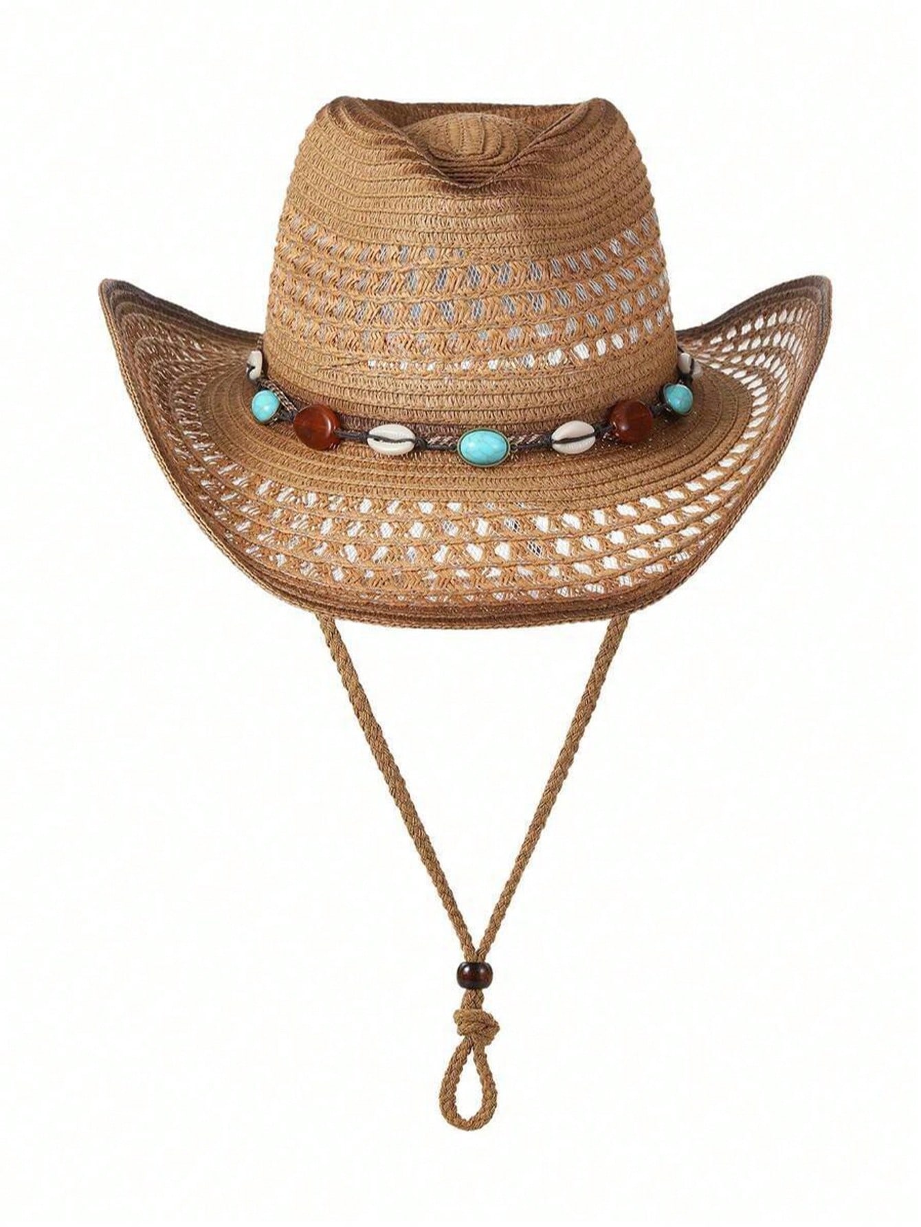 Cowboy Hat Straw - Chapeau de cowboy unisexe en paille