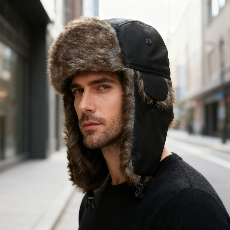 Chapeau d'hiver russe Ushanka  - Winter Trapper Hat avis et prix