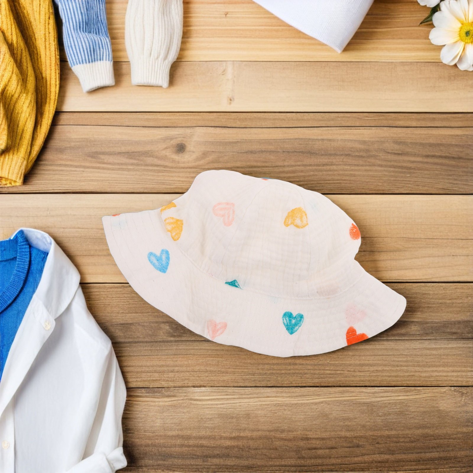 Chapeau en coton doux et respi - Bucket Hat Cotton avis et prix
