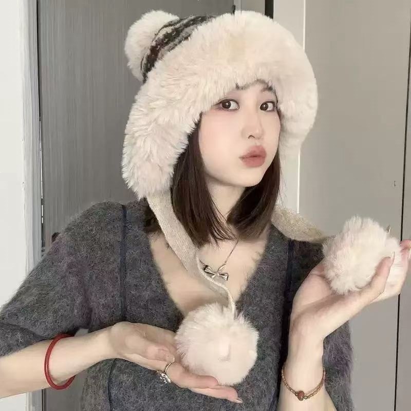 Chapeau de pilote Fair Isle po - Winter Trapper Hat avis et prix