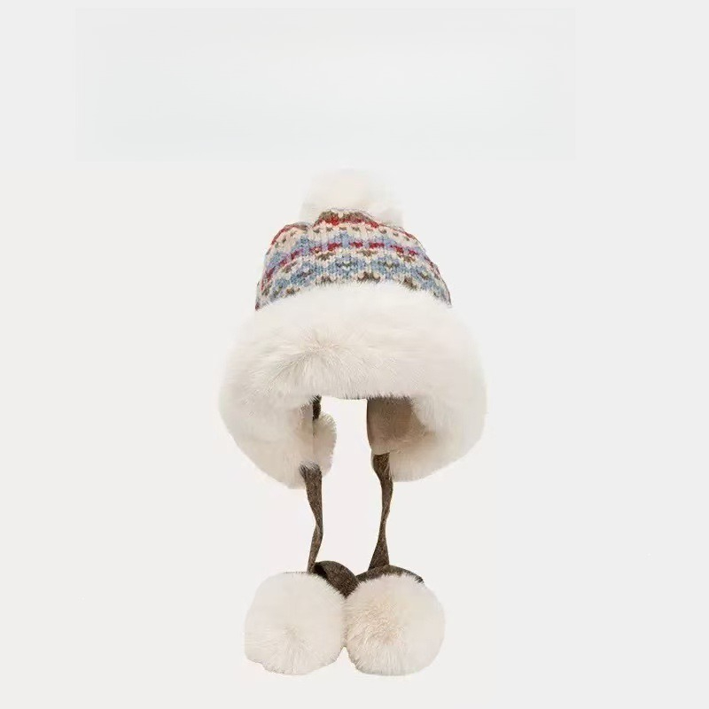 Chapeau de pilote Fair Isle po - Winter Trapper Hat avis et prix