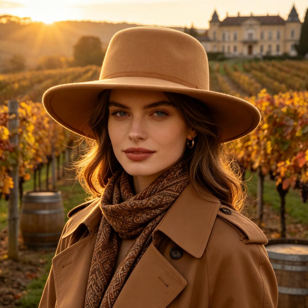 Chapeau Fedora à dessus plat é - Fedora Hat Wool avis et prix