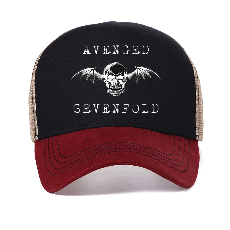 Casquettes imprimées Avenged S - Trucker Cap Mesh avis et prix
