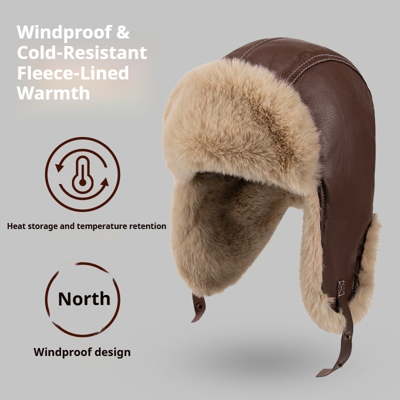 Chapeaux d'hiver chauds en cui - Winter Trapper Hat avis et prix