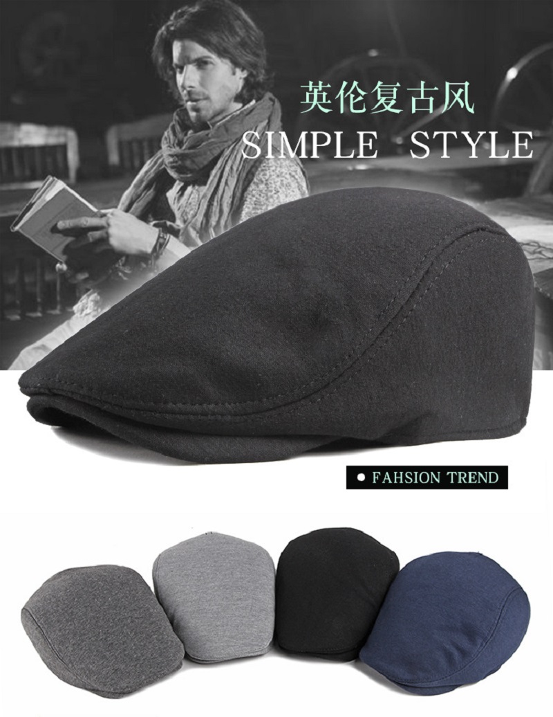 Casquette plate en coton pour  - Newsboy Cap Ivy avis et prix